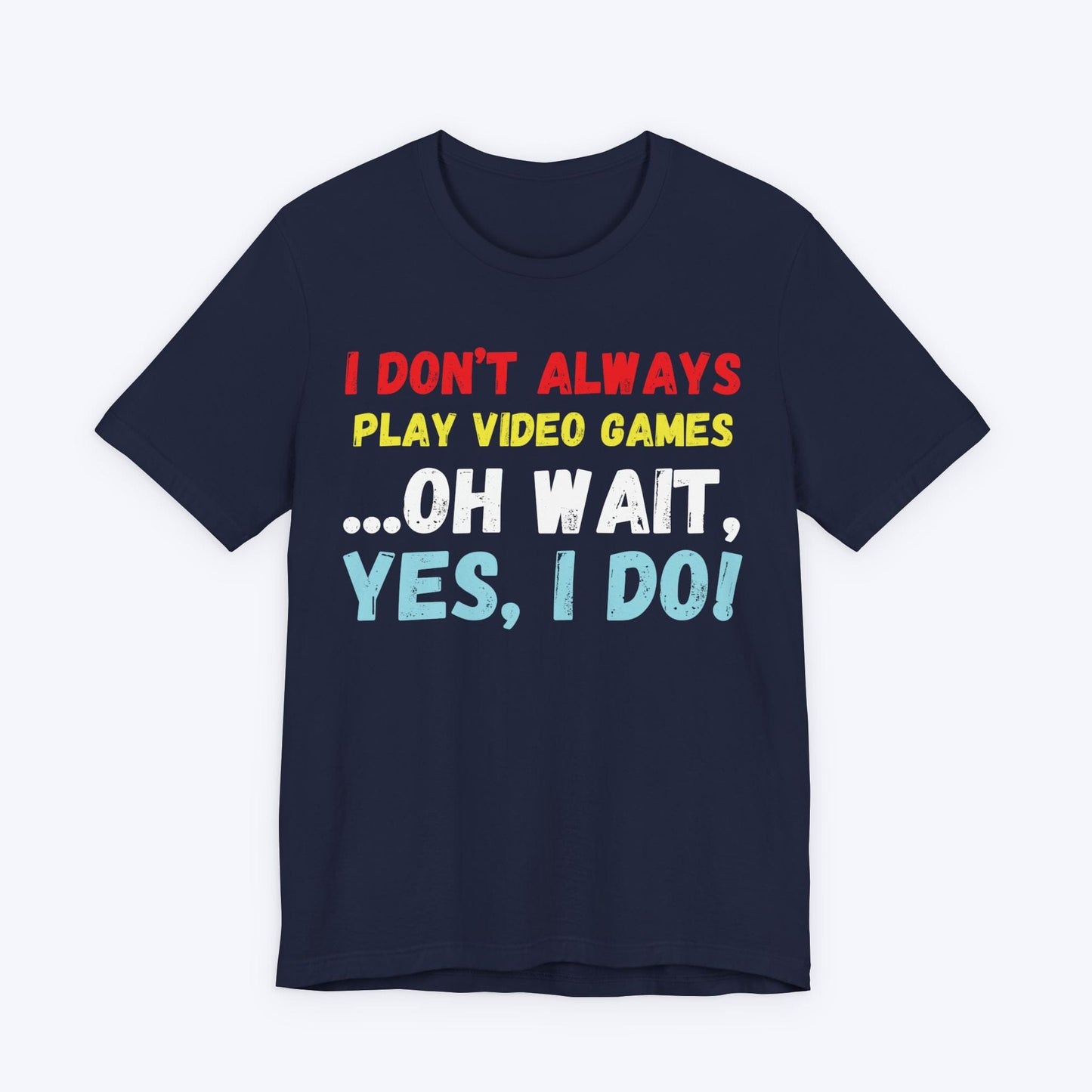T-Shirt Navy / S All Day, Every Day: Gaming T-shirt