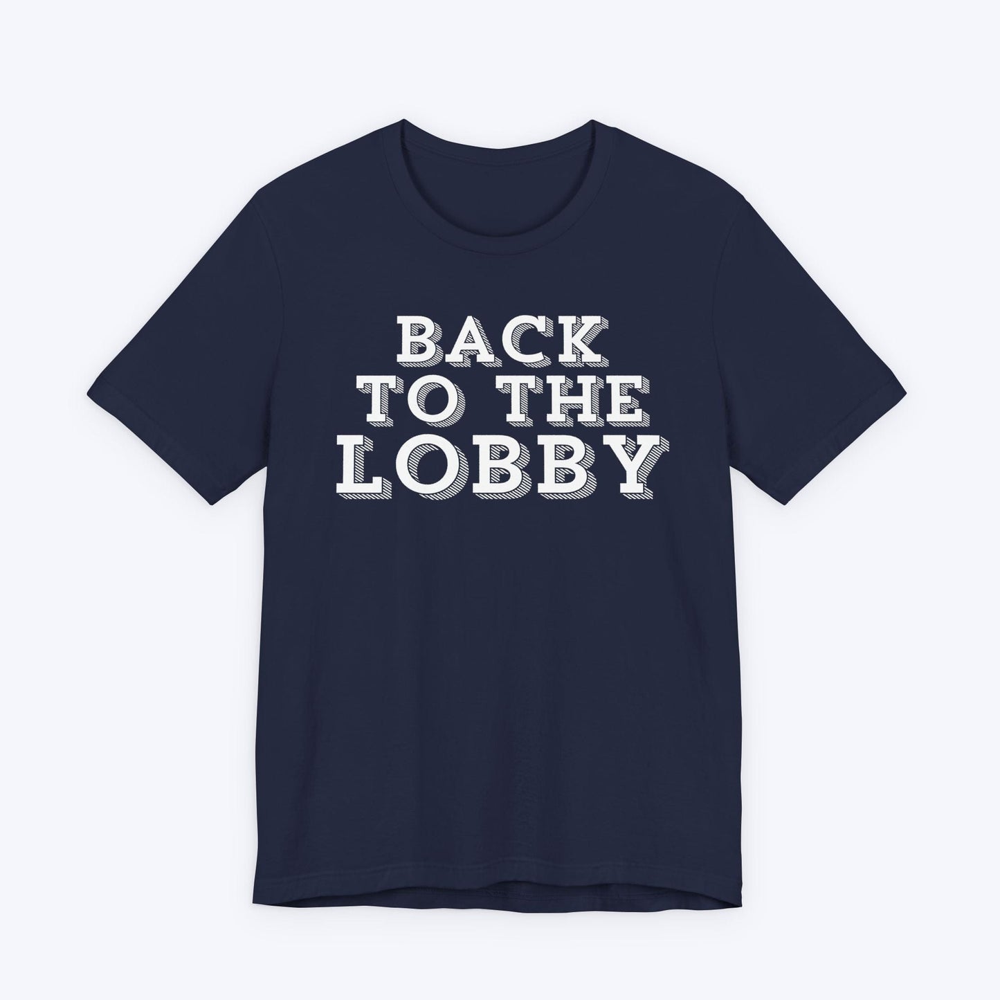 T-Shirt Navy / S Back to the Lobby Sketch T-shirt