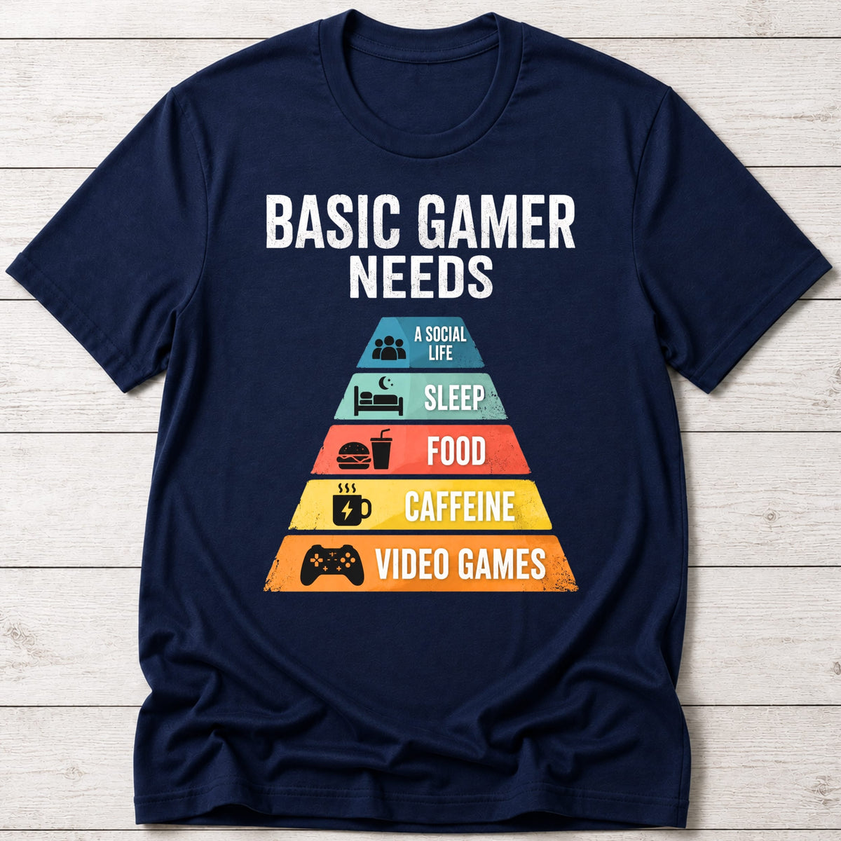 T-Shirt Navy / S Basic Needs T-shirt