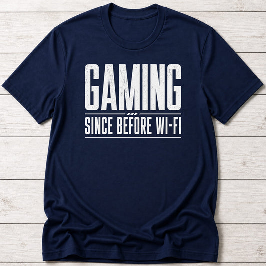 T-Shirt Navy / S Before Wi-Fi T-shirt