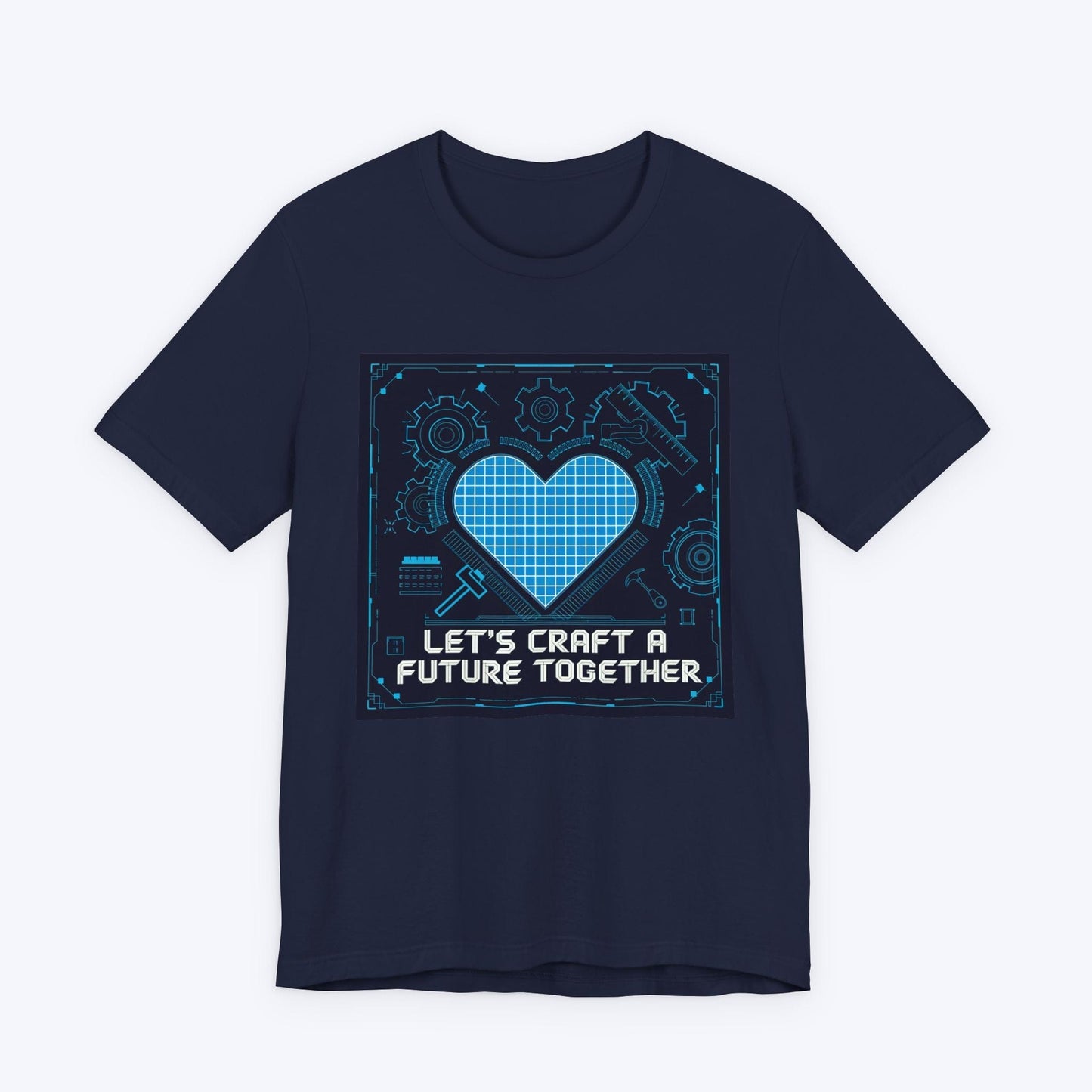 T-Shirt Navy / S Blueprint for Love T-shirt