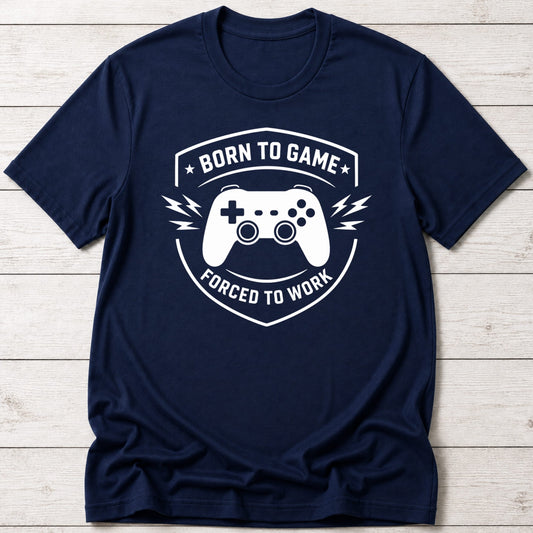 T-Shirt Navy / S Born to Game T-shirt