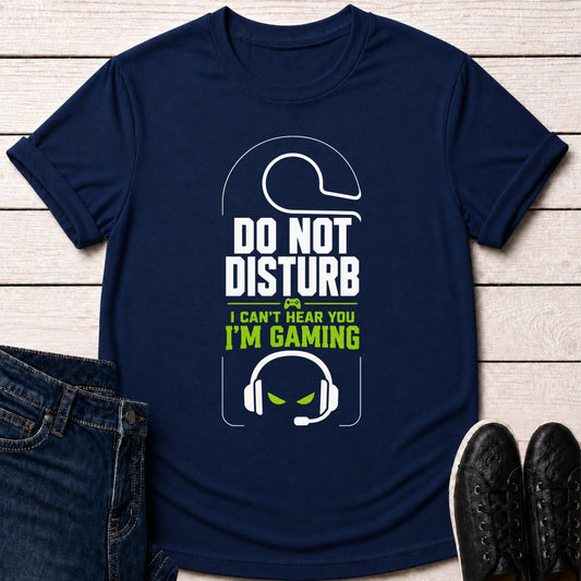 T-Shirt Navy / S Do Not Disturb T-shirt