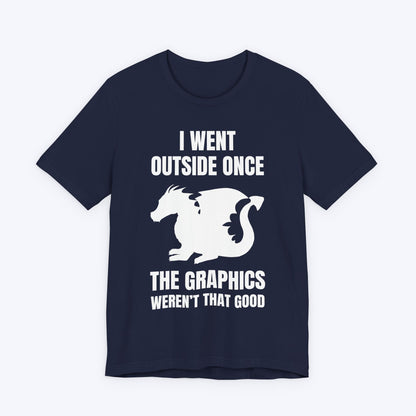 T-Shirt Navy / S Dragons Don’t Spawn in Real Life T-shirt