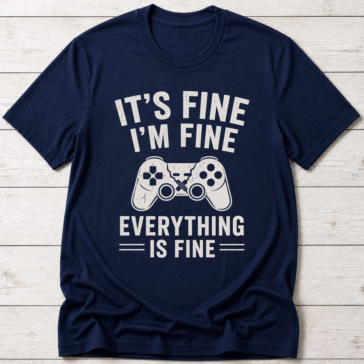 T-Shirt Navy / S Everything's Fine T-shirt