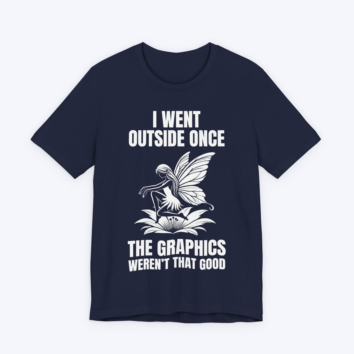 T-Shirt Navy / S Flowers Were Meh. No Glow T-shirt
