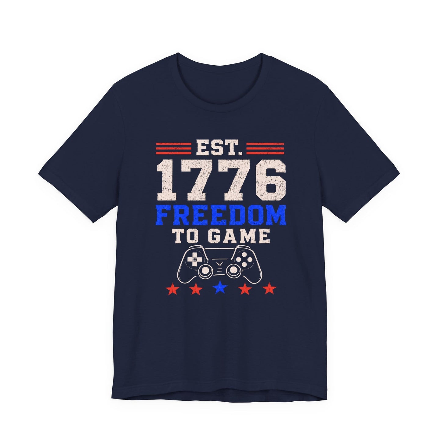 T-Shirt Navy / S Freedom To Game T-shirt