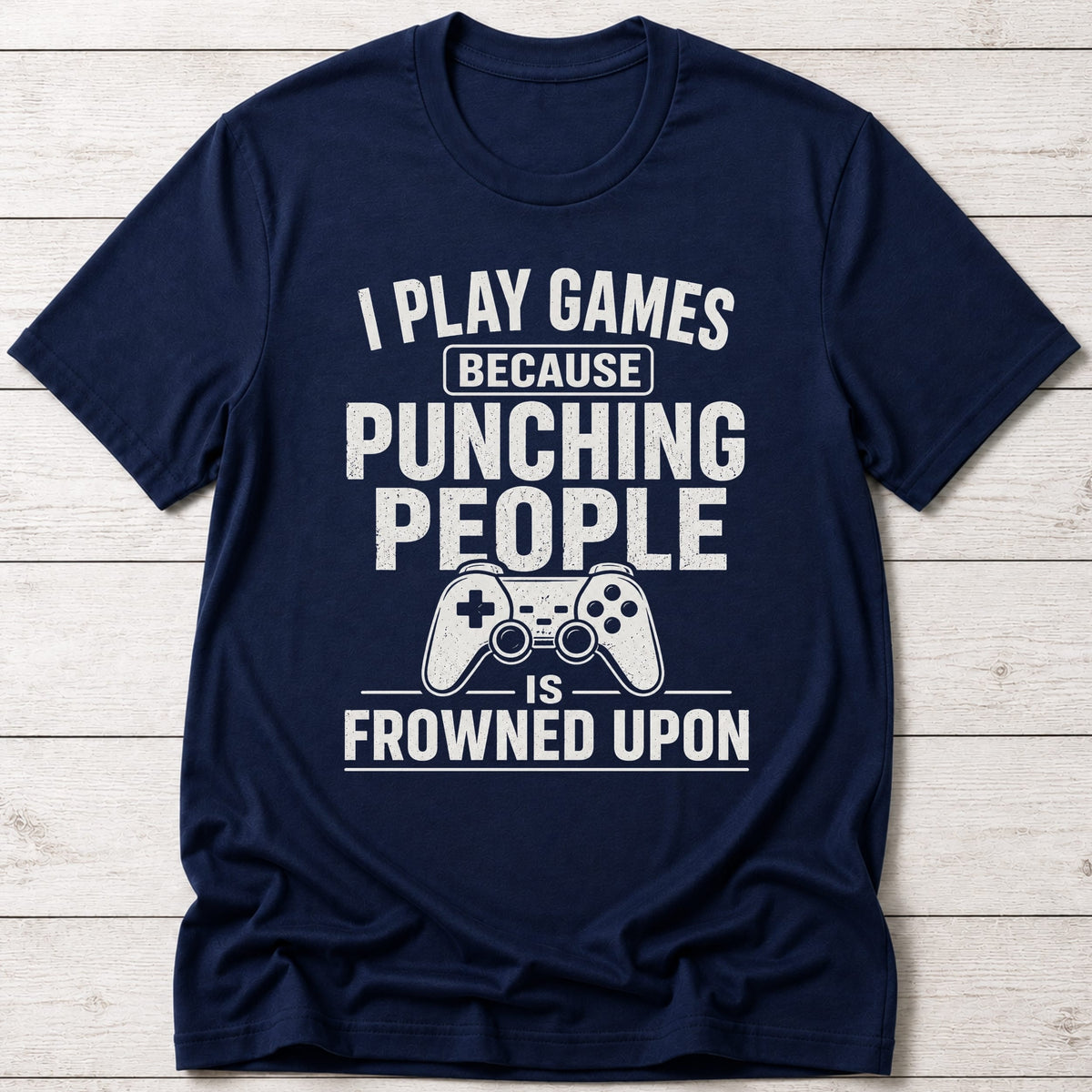 T-Shirt Navy / S Frowned Upon T-shirt