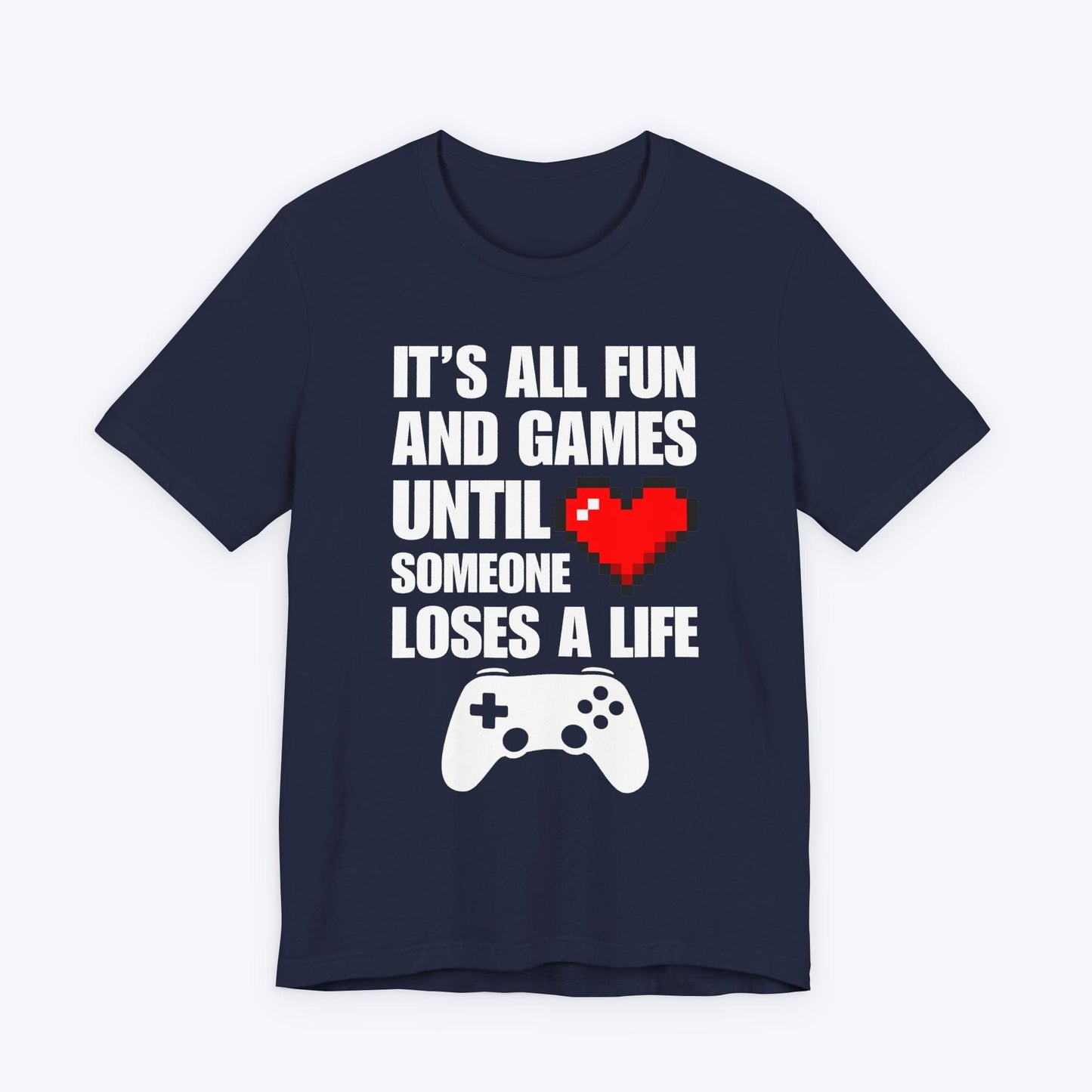 T-Shirt Navy / S Fun and Games T-shirt