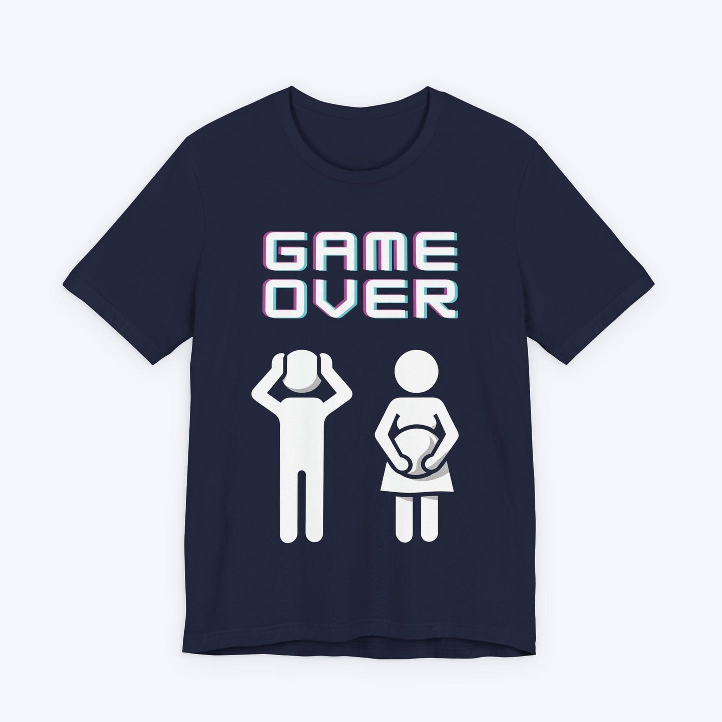 T-Shirt Navy / S Game Over: New Player Loading T-shirt