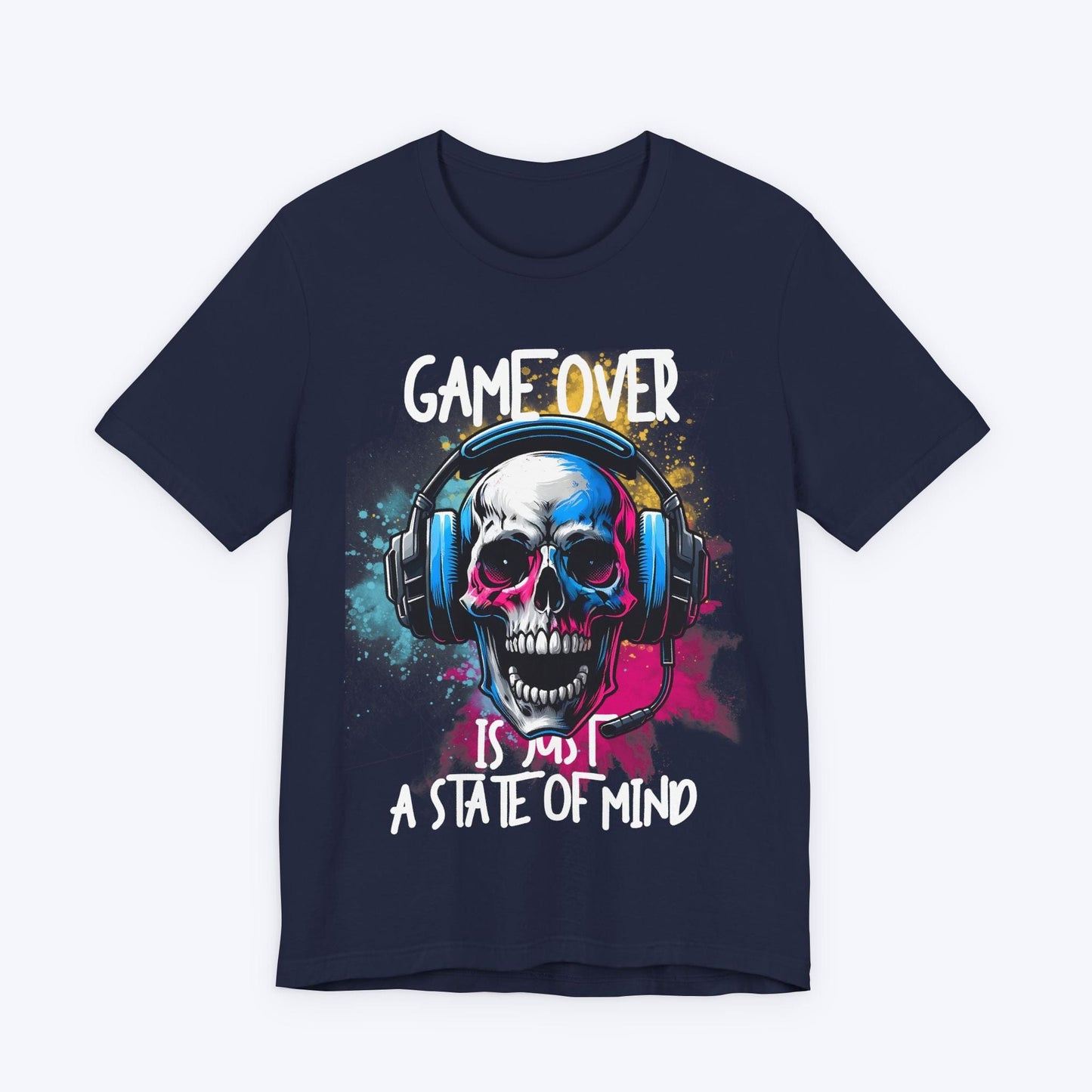 T-Shirt Navy / S GAME OVER - State of Mind T-shirt