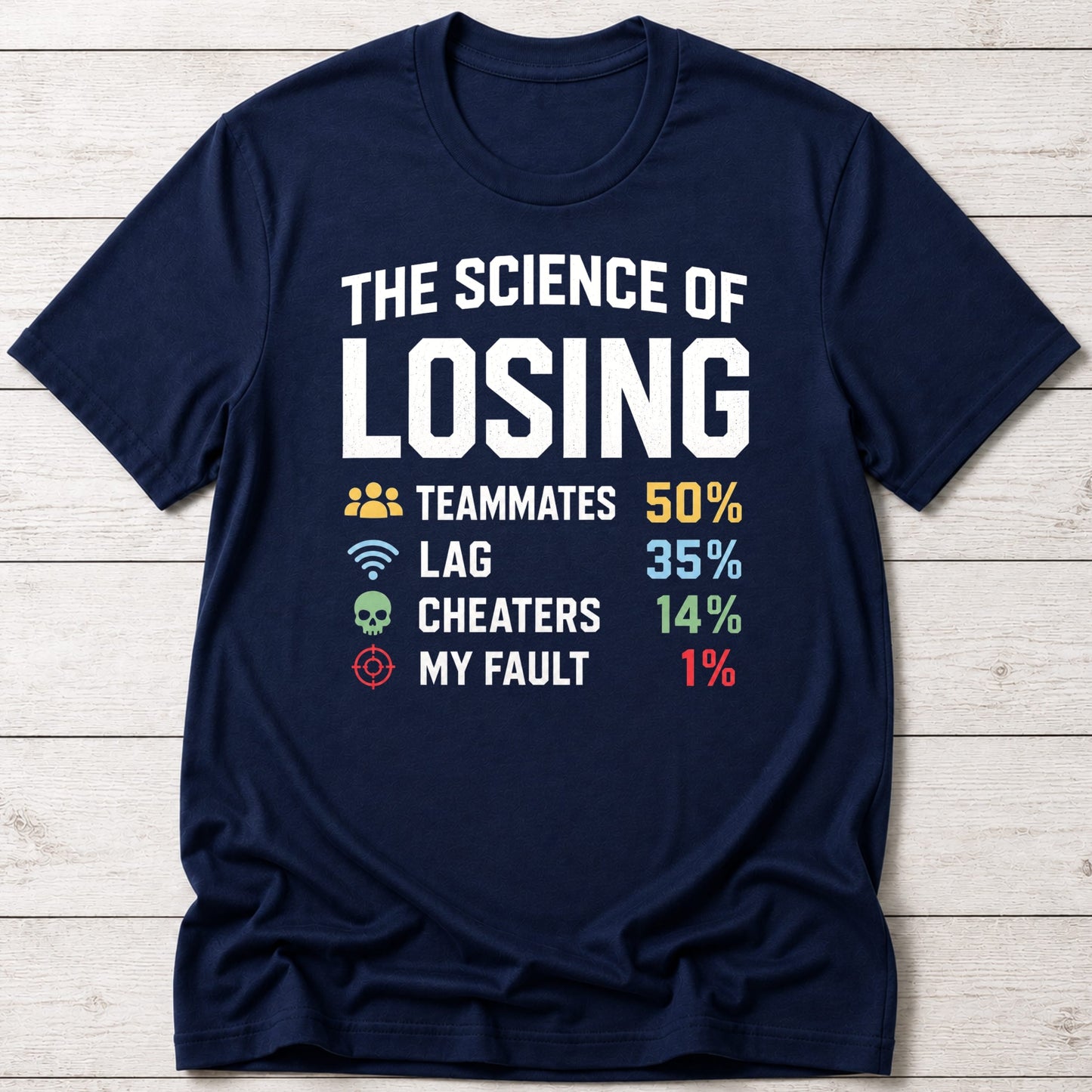 T-Shirt Navy / S Game Science T-shirt