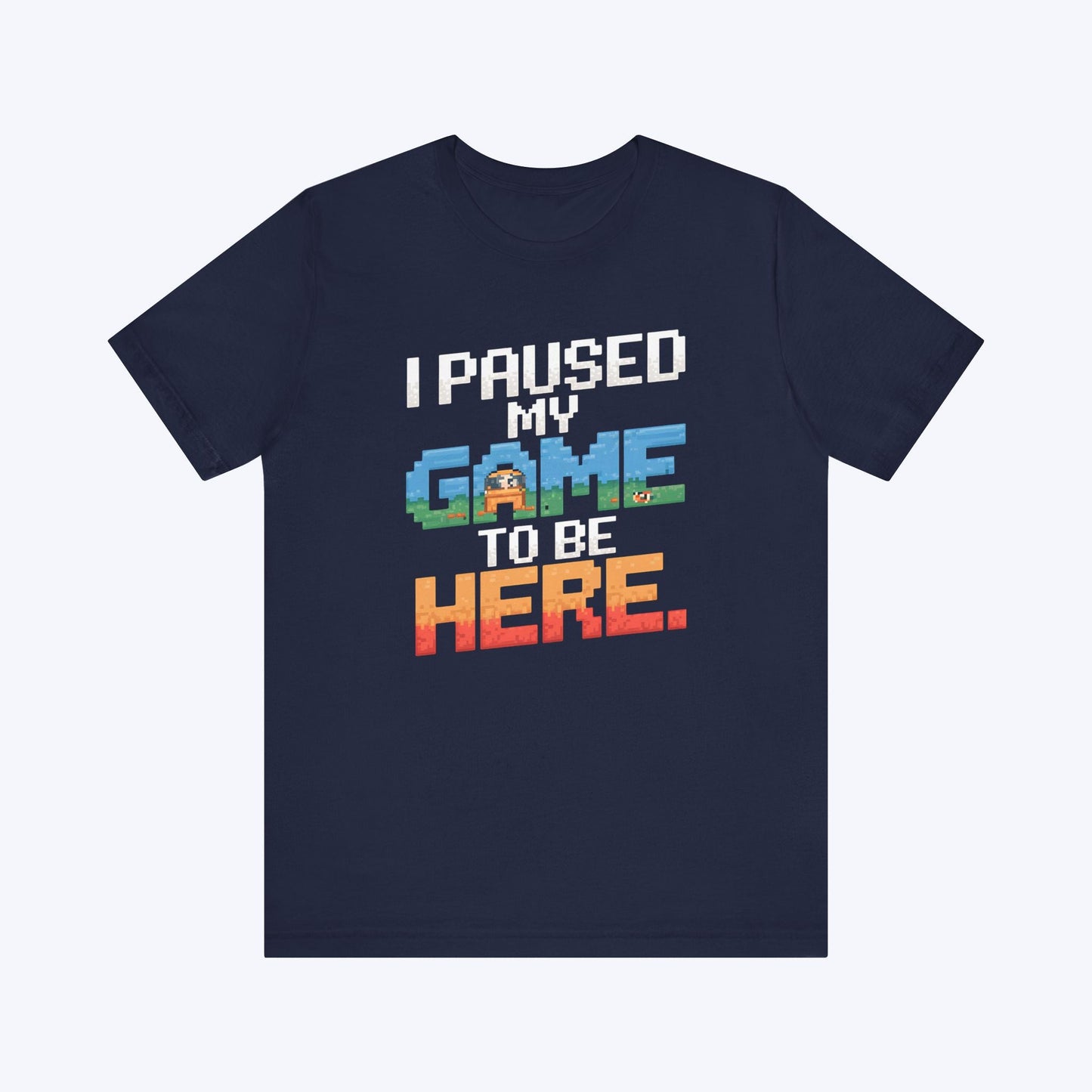 T-Shirt Navy / S Game Time Interrupted T-shirt