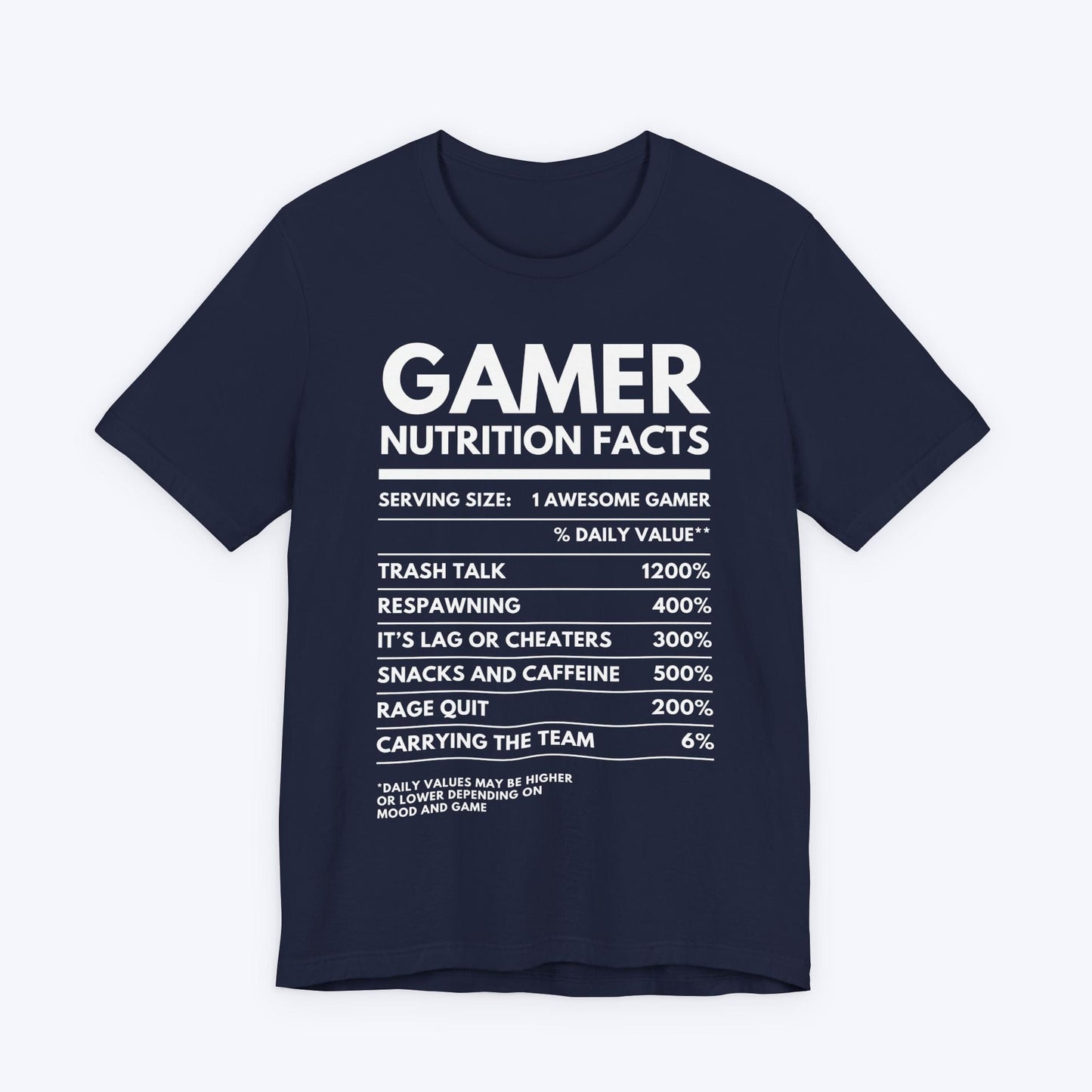 T-Shirt Navy / S Gamer Nutrition T-shirt