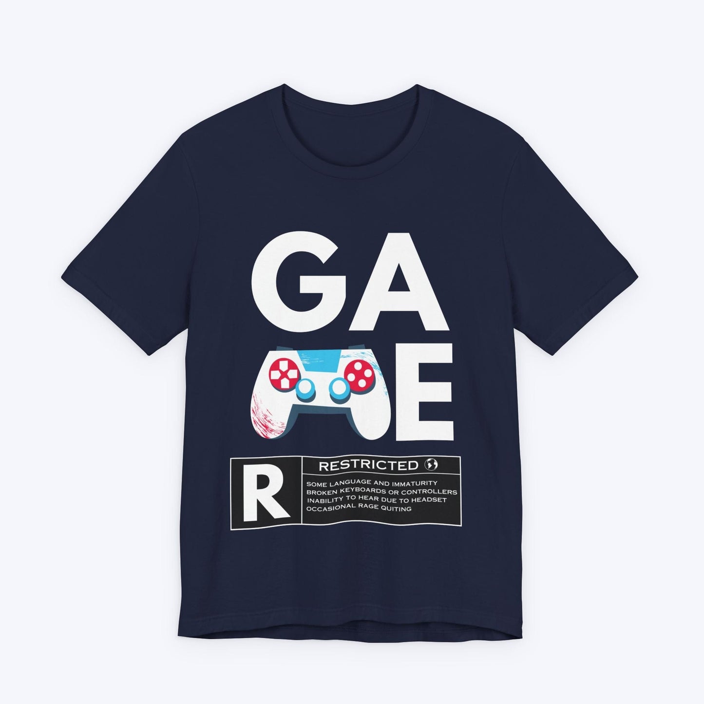 T-Shirt Navy / S Gamer Restricted T-shirt