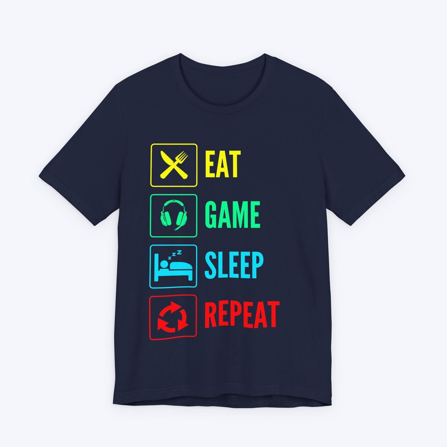 T-Shirt Navy / S Gamer Routine T-shirt