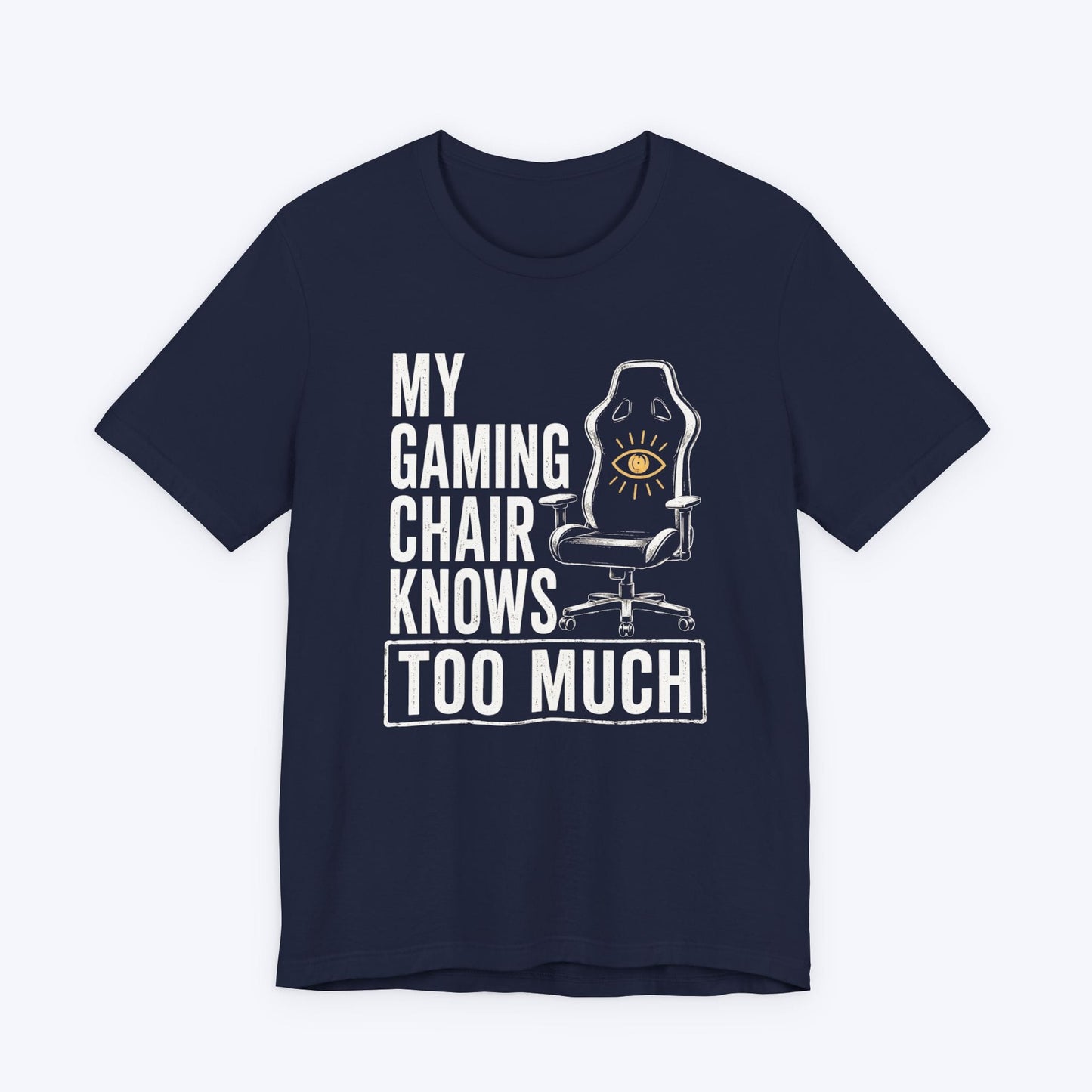 T-Shirt Navy / S Gaming Chair Antics T-shirt