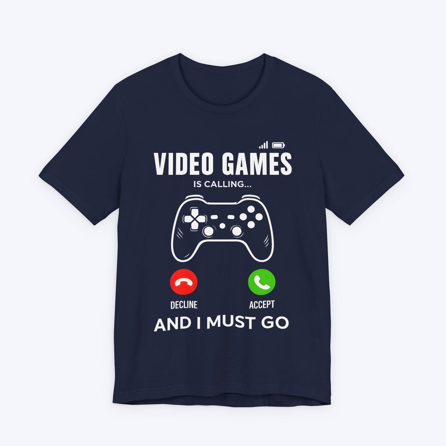 T-Shirt Navy / S Gaming Is Calling T-shirt