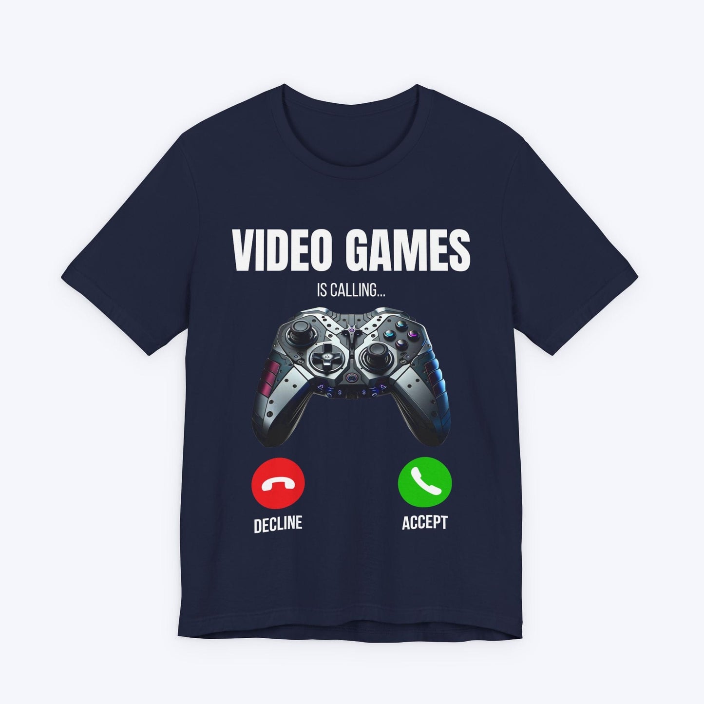 T-Shirt Navy / S Gaming: On the Other Line T-shirt