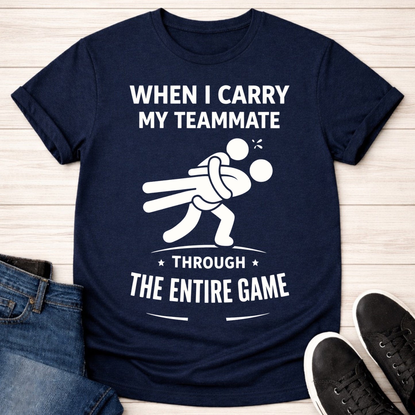 T-Shirt Navy / S Get Carried T-shirt
