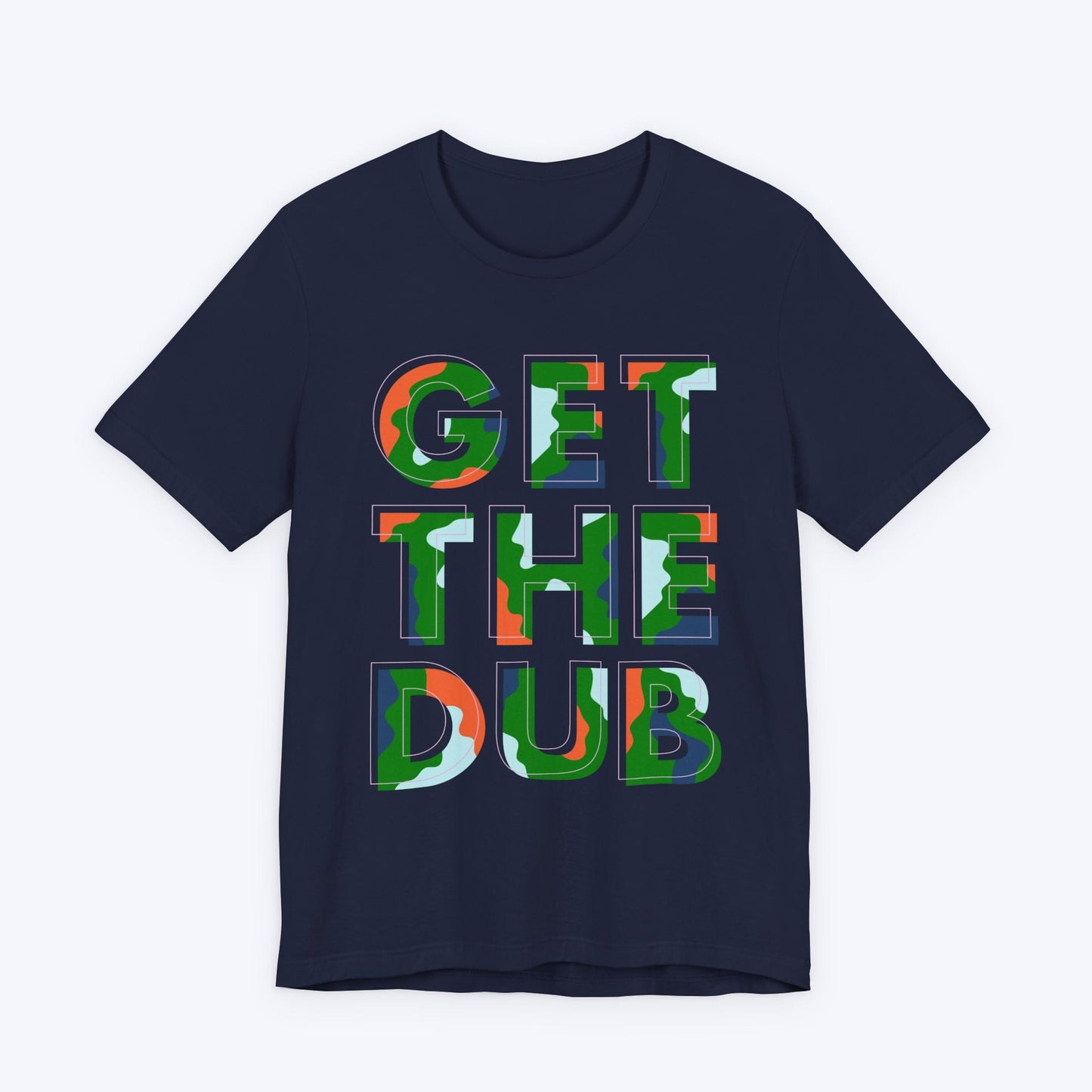 T-Shirt Navy / S Get The Dub Gamer T-shirt