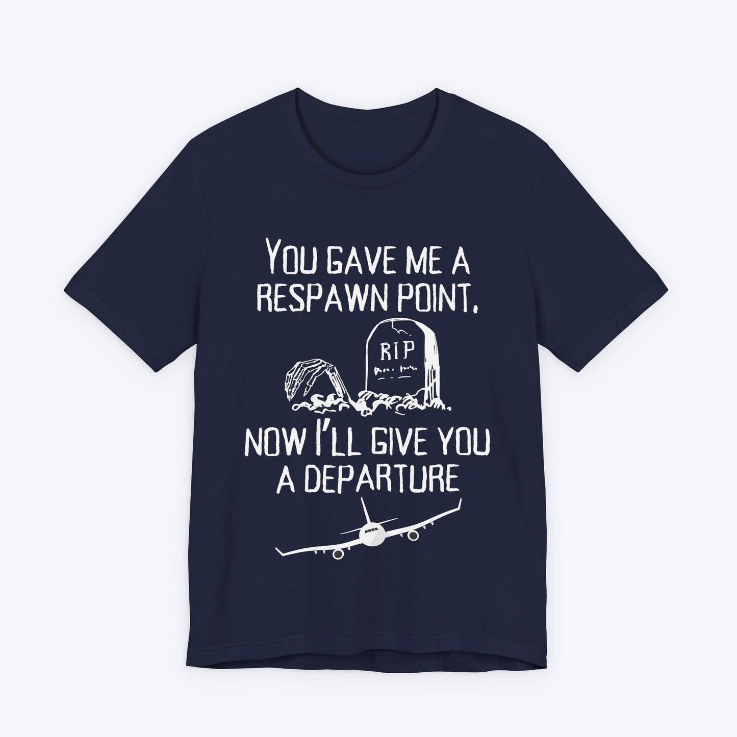 T-Shirt Navy / S Giving You a Departure T-shirt