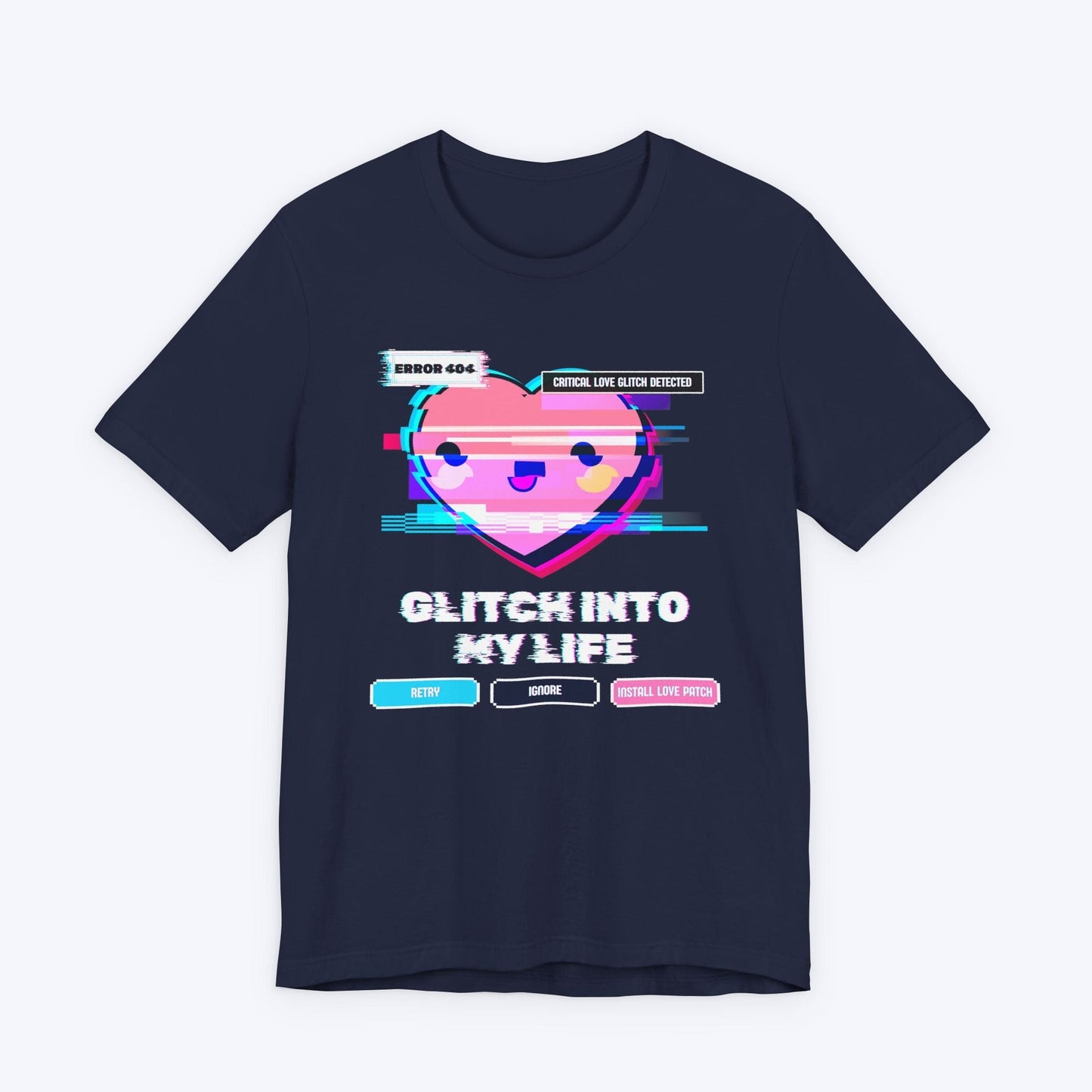 T-Shirt Navy / S Glitch Into My Life T-shirt