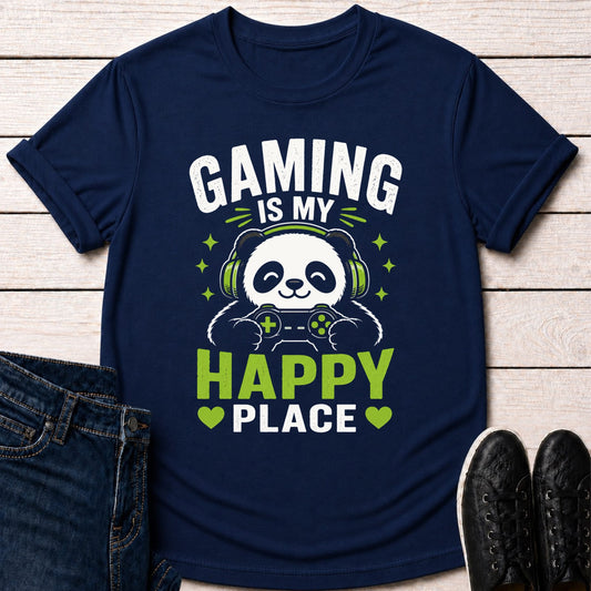 T-Shirt Navy / S Happy Place T-shirt
