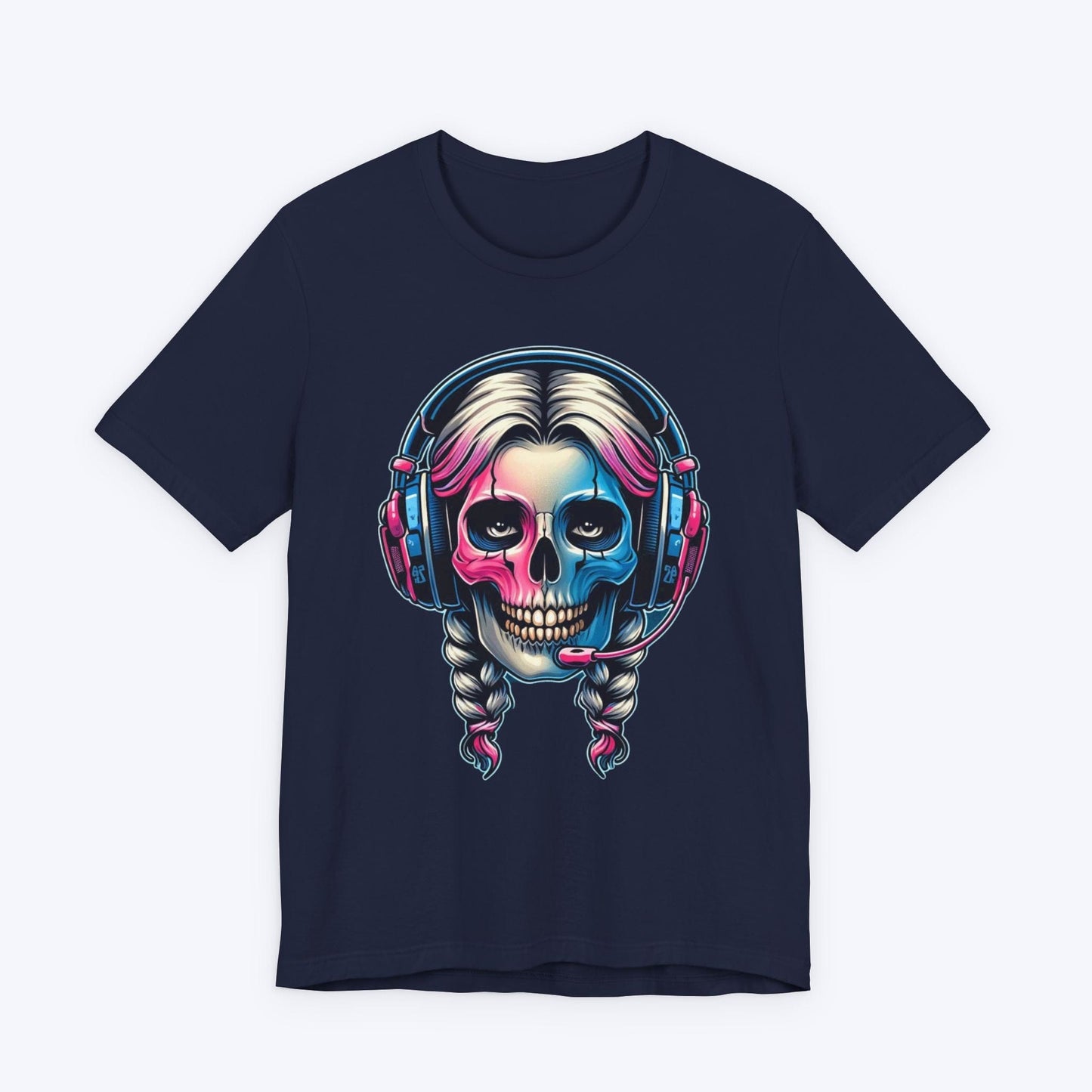 T-Shirt Navy / S Headset Haunt: Queen of Games T-shirt