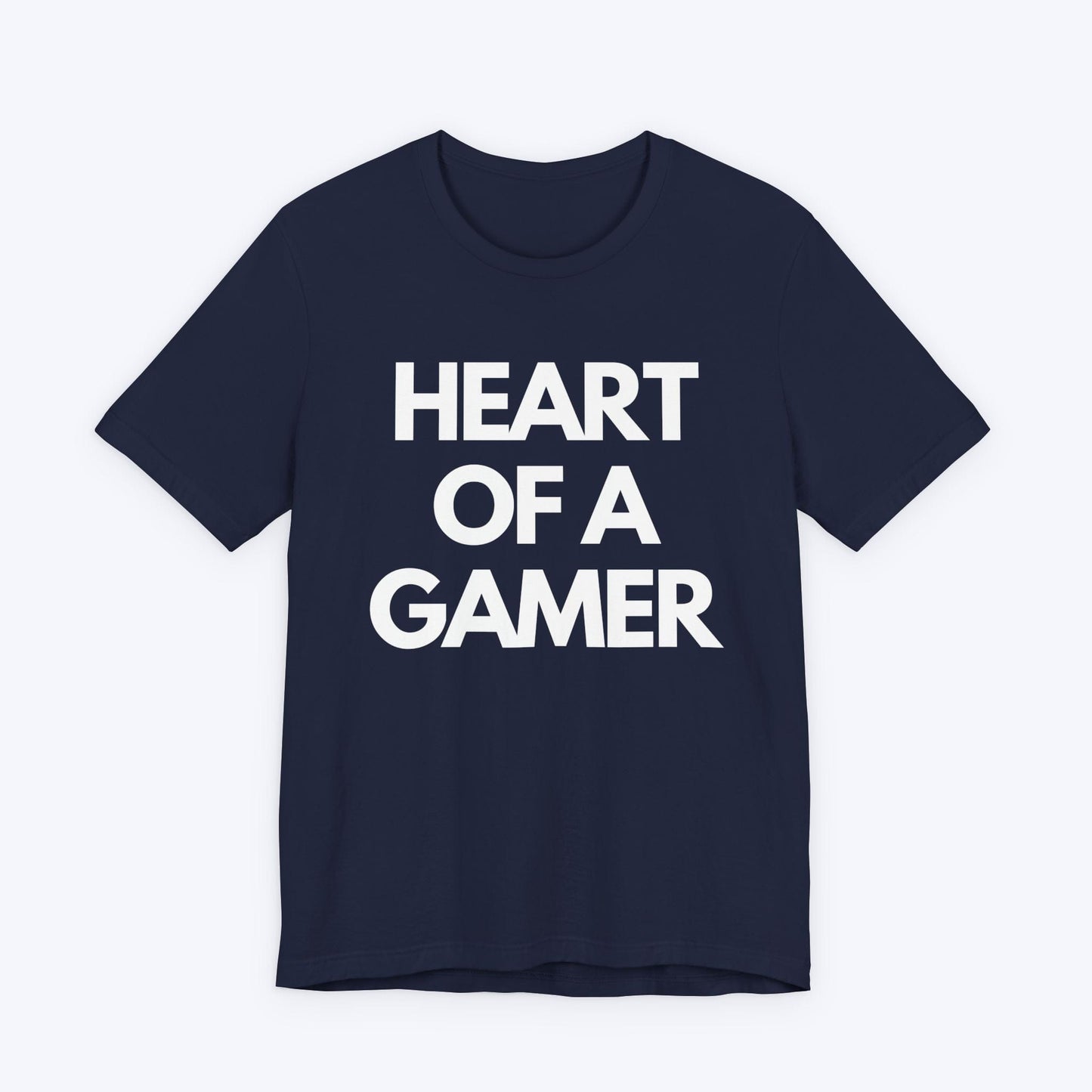 T-Shirt Navy / S Heart of a Gamer T-shirt