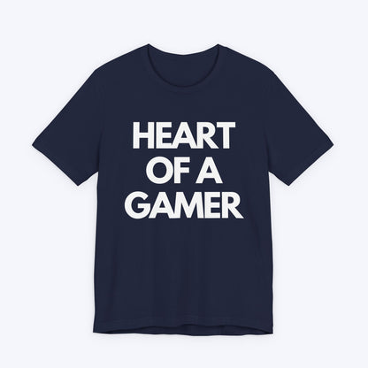 T-Shirt Navy / S Heart of a Gamer T-shirt