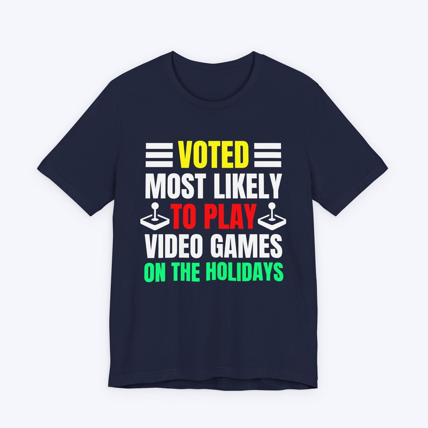 T-Shirt Navy / S Holiday Gamer T-shirt