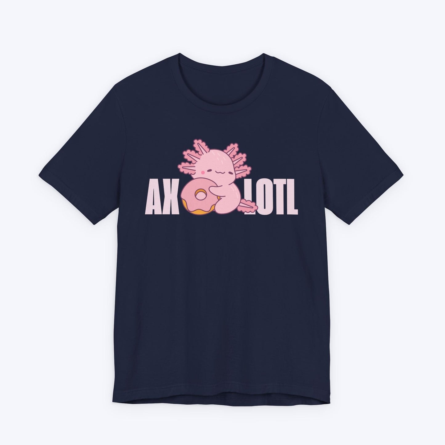 T-Shirt Navy / S Hungry Axolotl T-shirt
