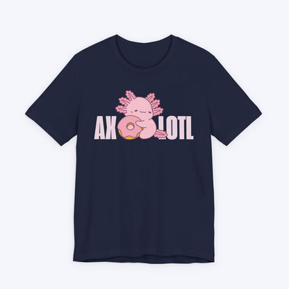 T-Shirt Navy / S Hungry Axolotl T-shirt