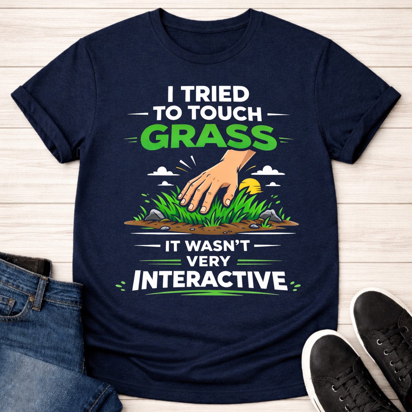 T-Shirt Navy / S I Tried T-shirt