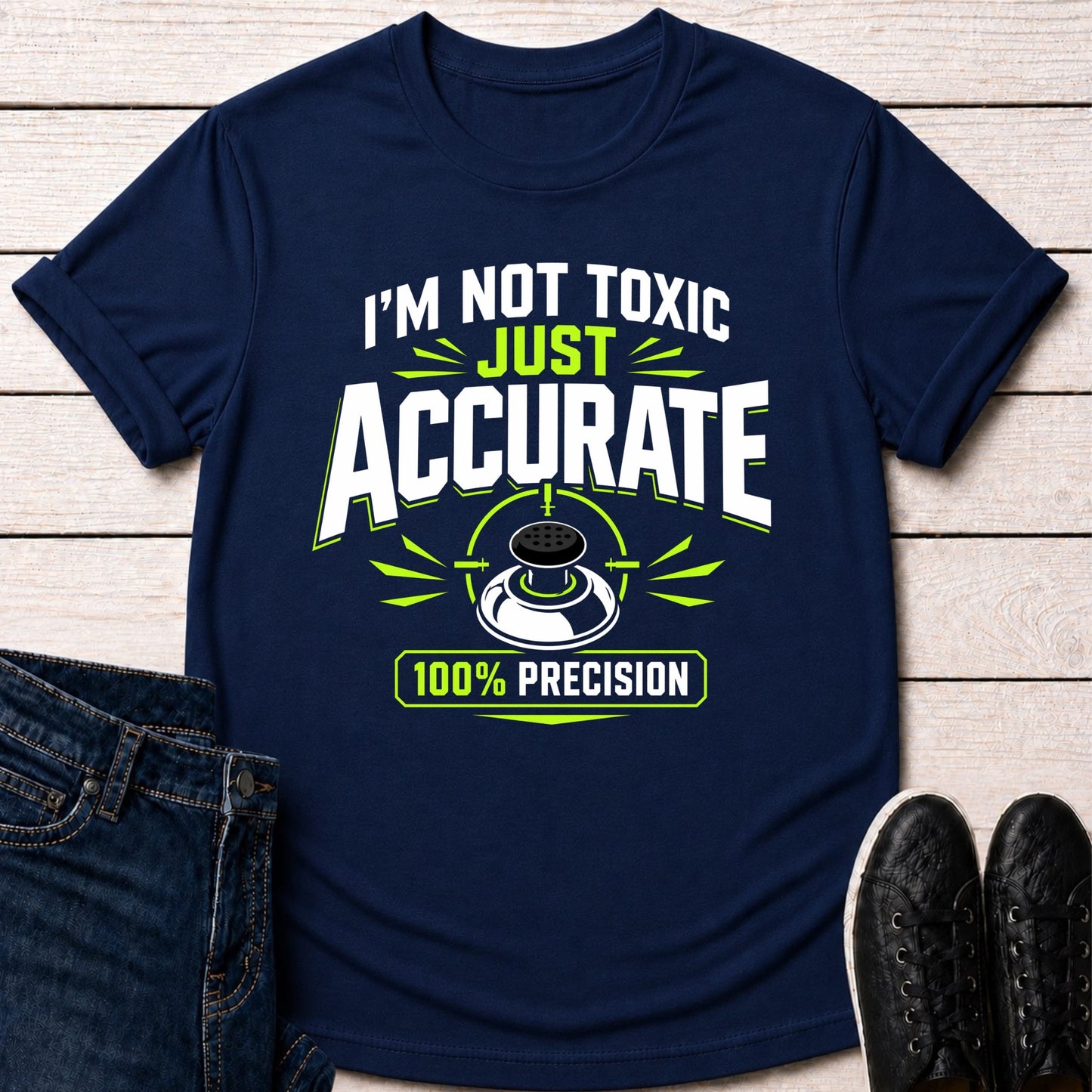 T-Shirt Navy / S Just Accurate T-shirt