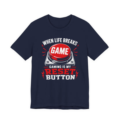 T-Shirt Navy / S Life Reset T-shirt