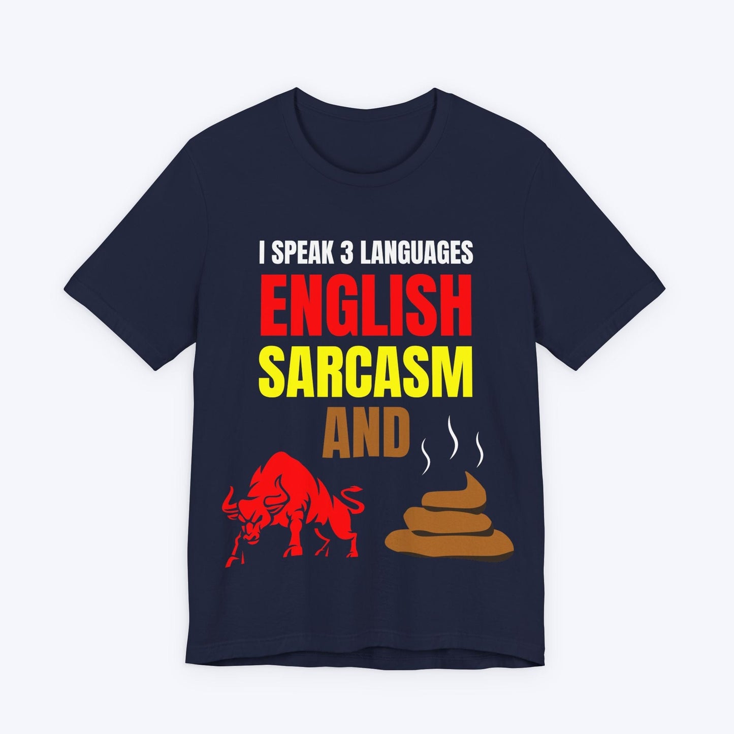 T-Shirt Navy / S Linguistic Prowess T-shirt