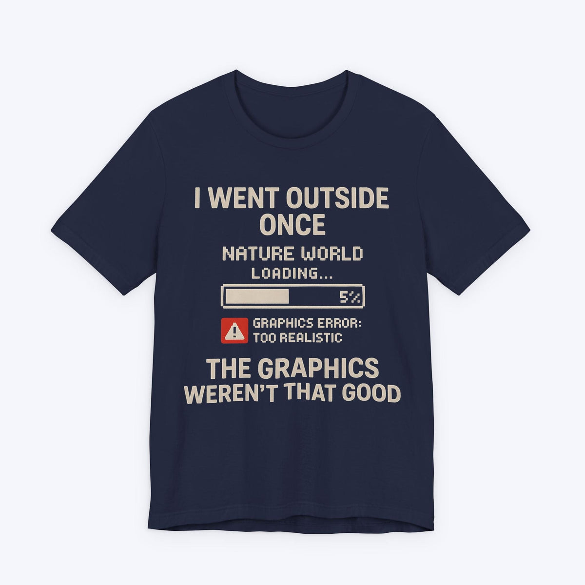T-Shirt Navy / S Loading Real World T-shirt