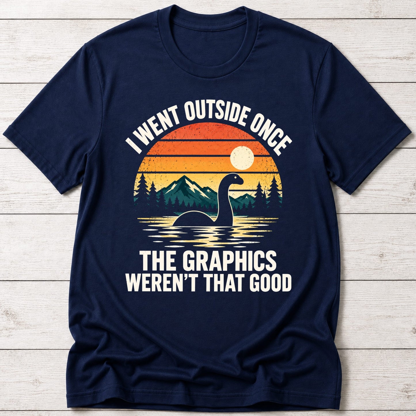 T-Shirt Navy / S Loc Ness Adventure T-shirt