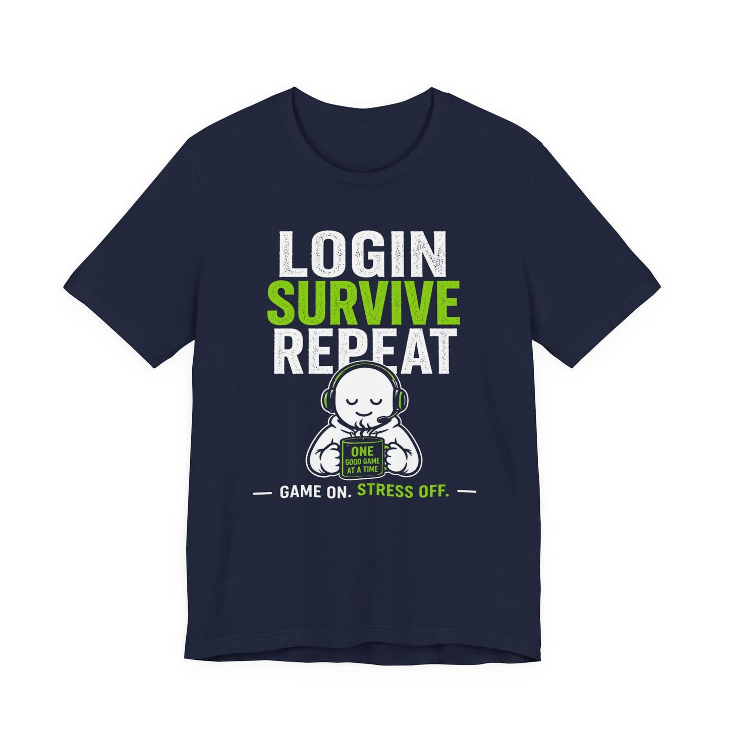 T-Shirt Navy / S Login Repeat T-shirt