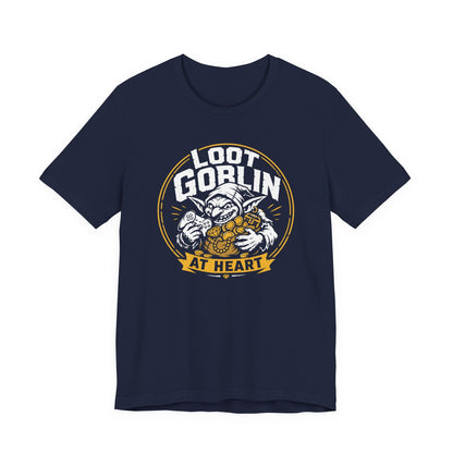 T-Shirt Navy / S Loot Goblin T-shirt