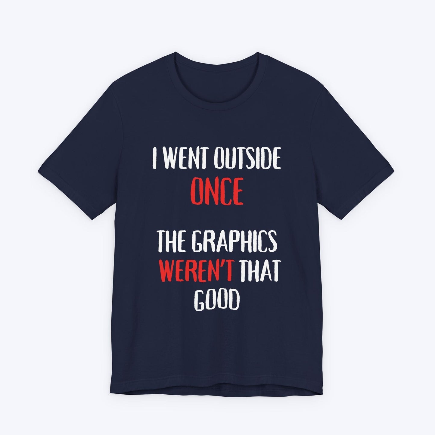 T-Shirt Navy / S Low-Res Reality T-shirt