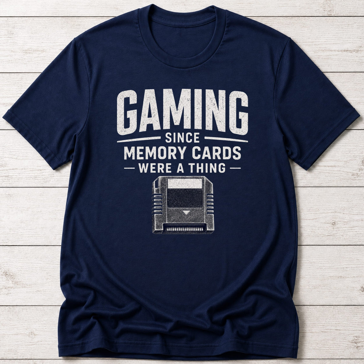 T-Shirt Navy / S Memory Cards T-shirt