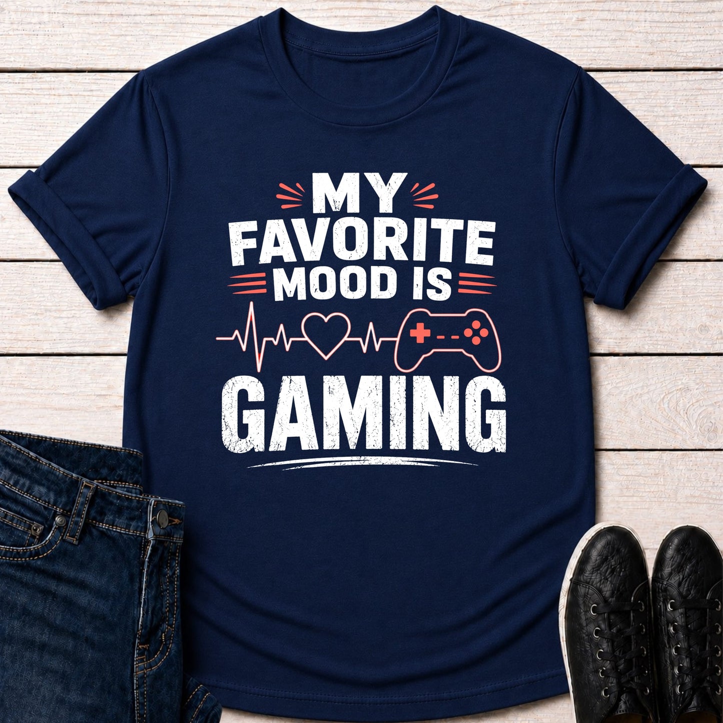 T-Shirt Navy / S Mental Gamer T-shirt