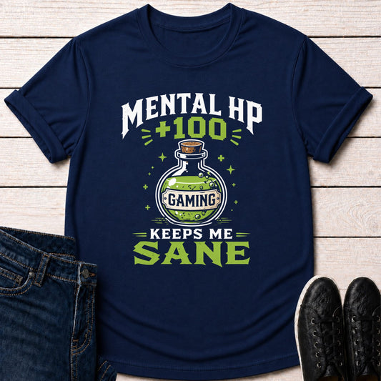 T-Shirt Navy / S Mental HP Boost T-shirt