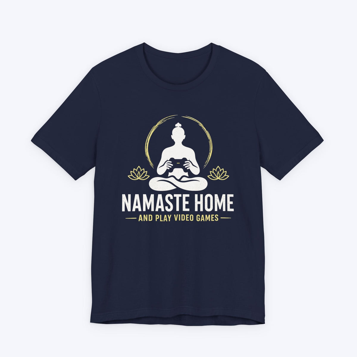 T-Shirt Navy / S Namaste Gaming T-shirt