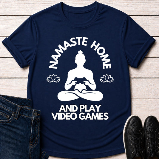 T-Shirt Navy / S Namaste Home T-shirt