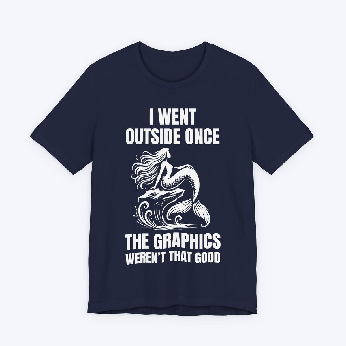 T-Shirt Navy / S No Waves, No Wonder T-shirt