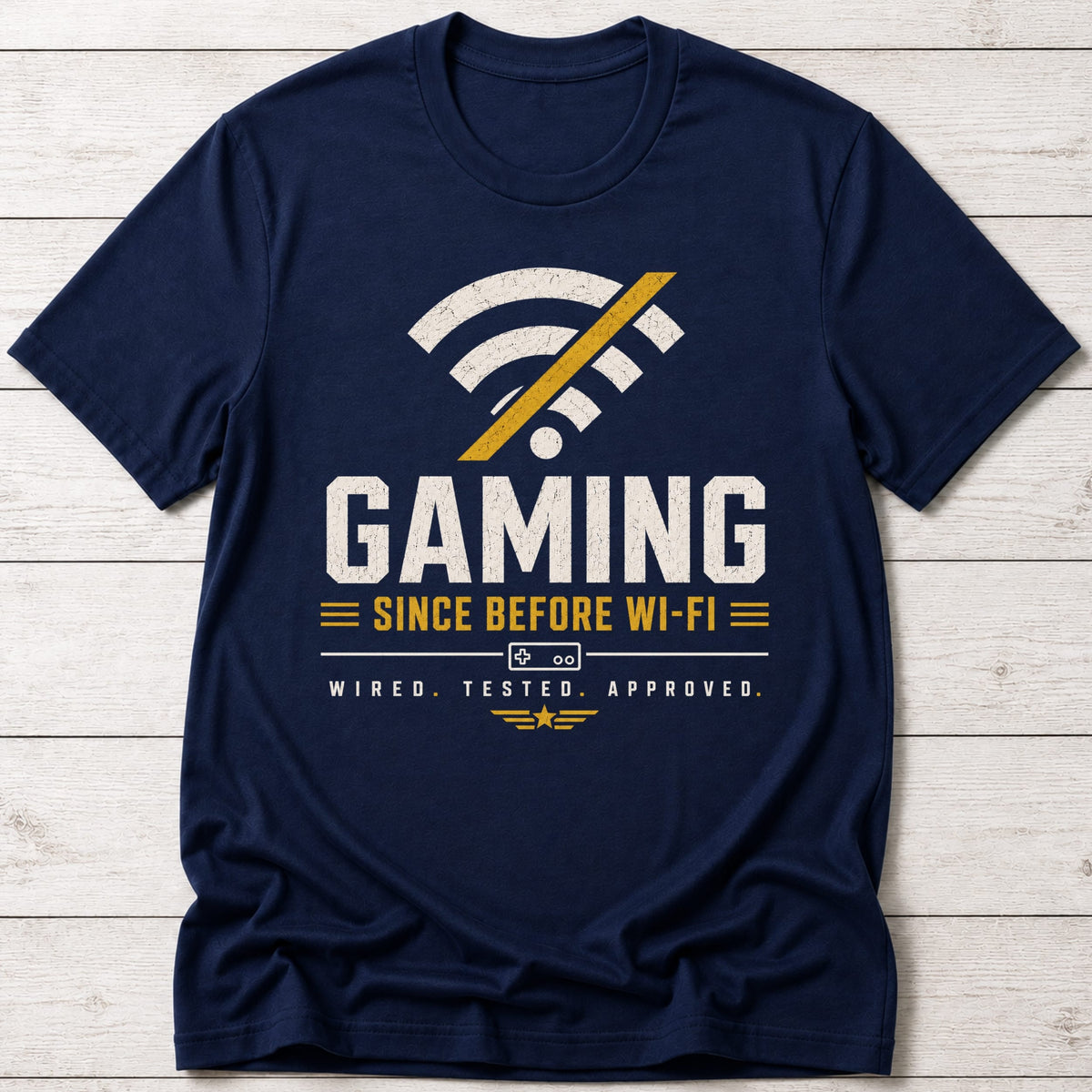 T-Shirt Navy / S No WiFi T-Shirt